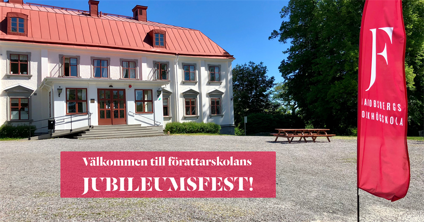 Lördag 10/9 är du varmt välkommen på jubileumsmiddag med fest.