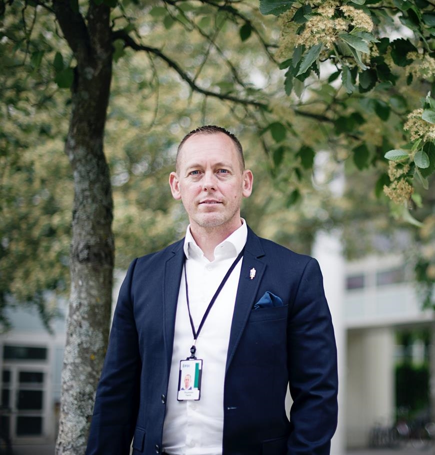 Patrik Tunholm gick skrivkursen för sakprosa på Jakobsbergs folkhögskola     Foto: Anna Svanberg