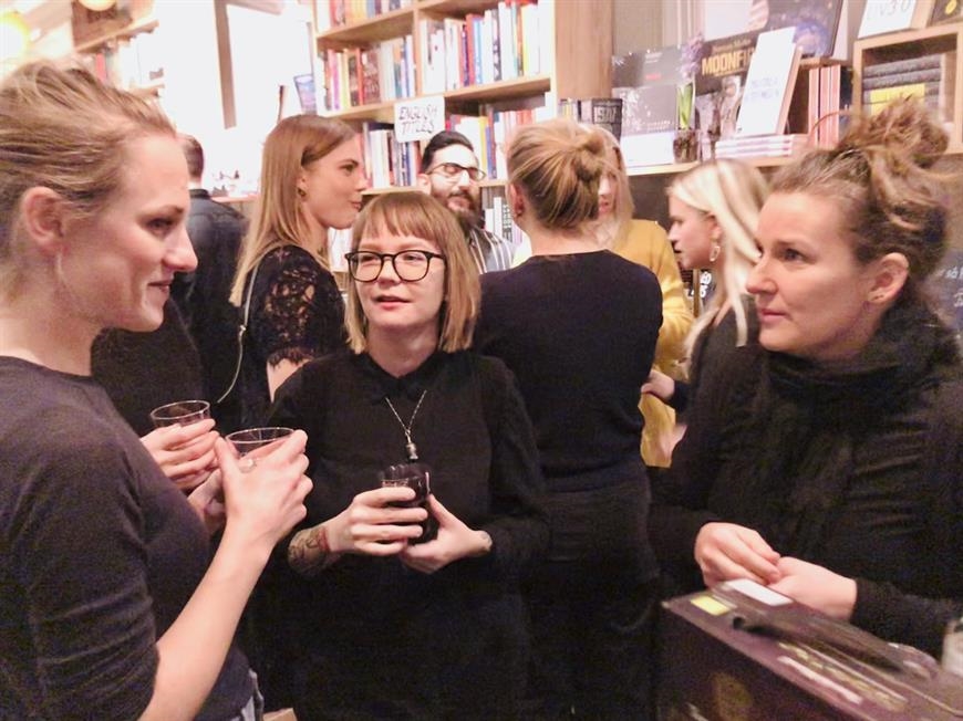 Linnea Garli, Isabelle Löf och Hanna-Linnea Rengfors.