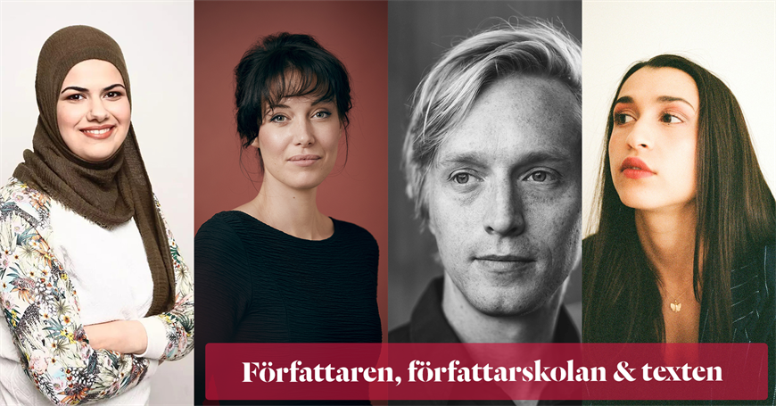 Möt Nora Khalil, Johanna Wester, Jack Hildén och Donia Saleh i ett samtal på Jakobsbergs folkhögskola.